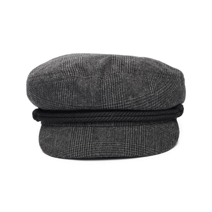 Casquette de Marin Prince-de-Galles gris foncé BRIXTON