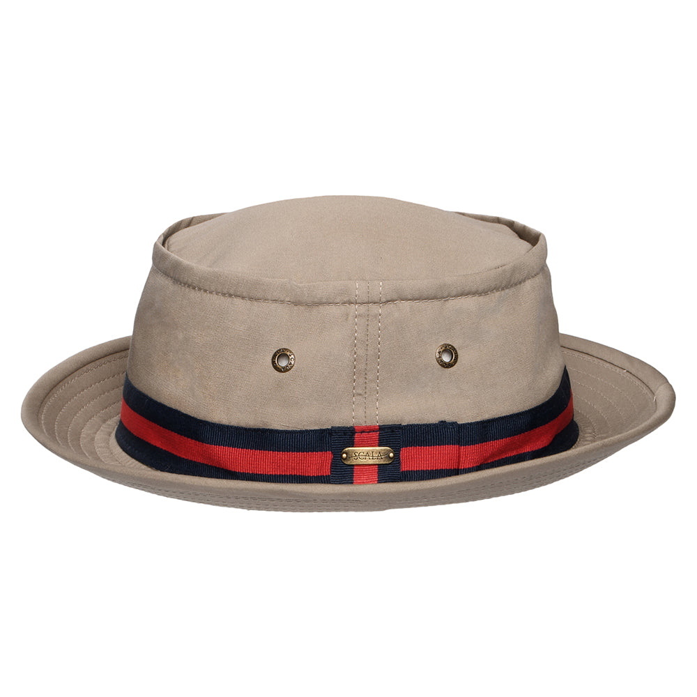 Chapeau Pork Pie Bob Marin Congaree khaki SCALA
