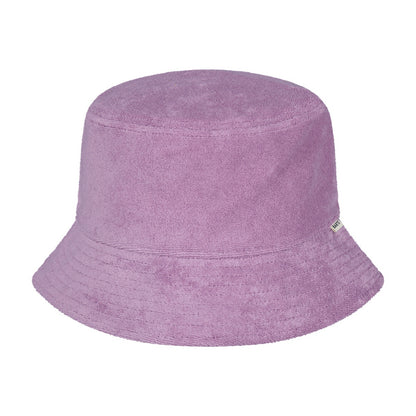 Chapeau Bob en Tissu Éponge Orana mauve BARTS