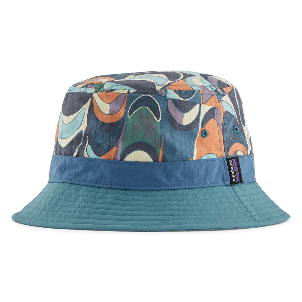 Chapeau Bob Swallowtail Geo Wavefarer bleu-multi PATAGONIA