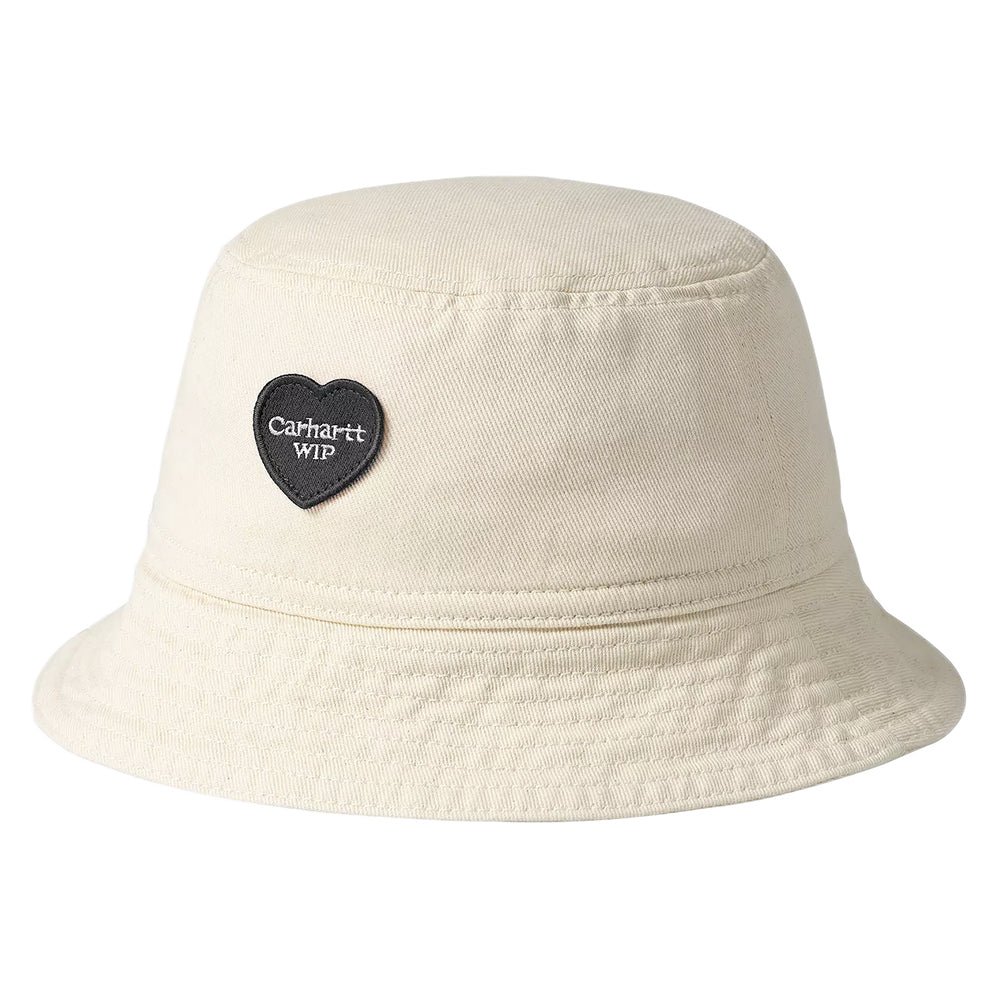 Chapeau Bob en Coton Sergé Coeur Drewe naturel CARHARTT WIP