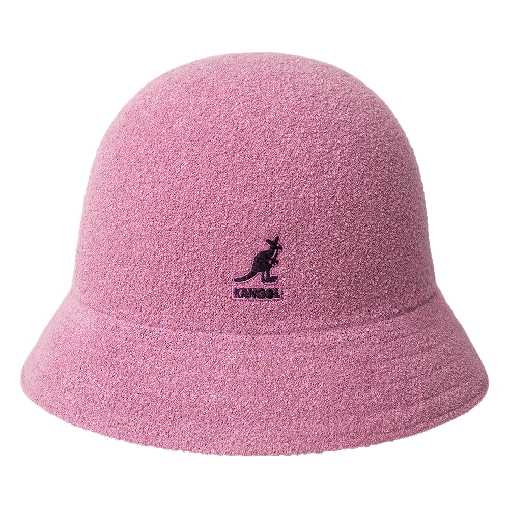 Chapeau Bob Réversible Casual Flip It pivoine-prune KANGOL