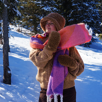 Chapeau Bob en Sherpa Bantota marron BARTS