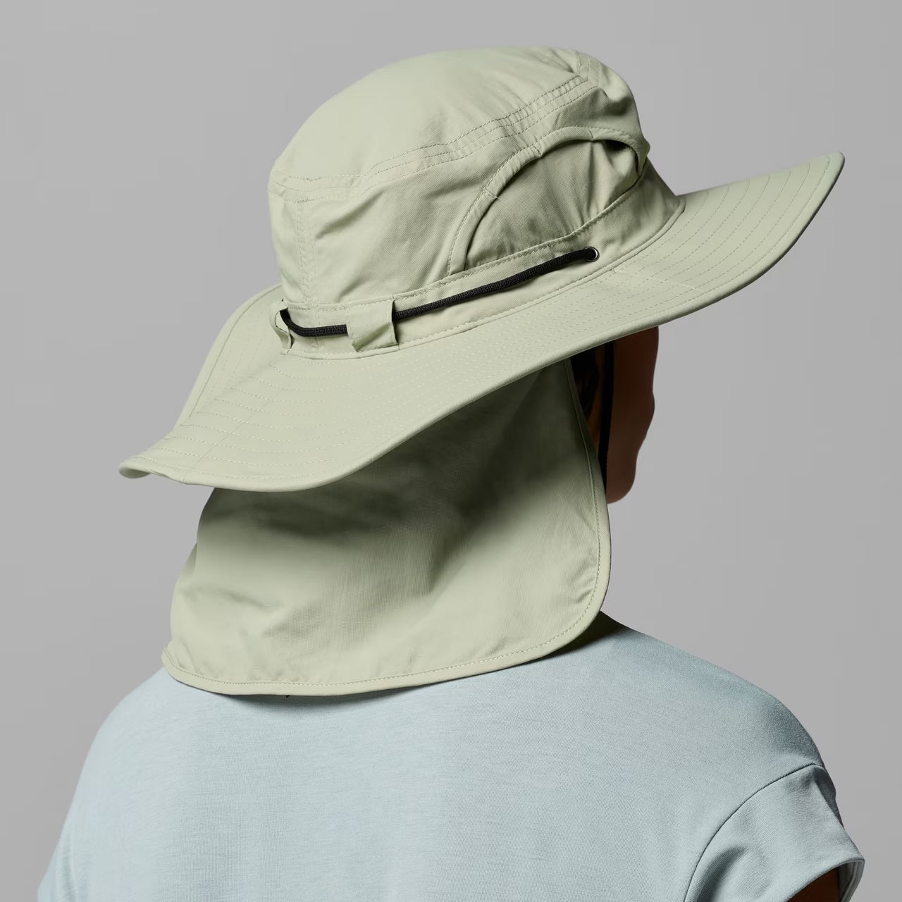 Chapeau Bob Boonie avec Rabat Coolhead Zero IV olive clair COLUMBIA