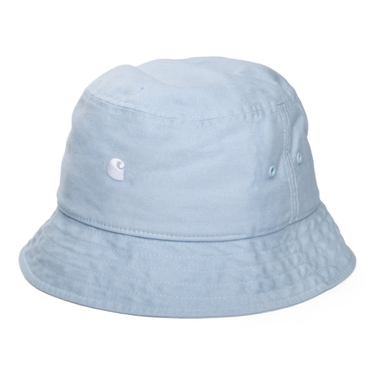 Chapeau Bob en Coton Sergé Madison Logo bleu glacé CARHARTT WIP