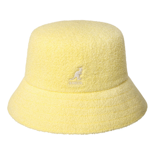 Chapeau Bob Bermuda jaune beurre KANGOL
