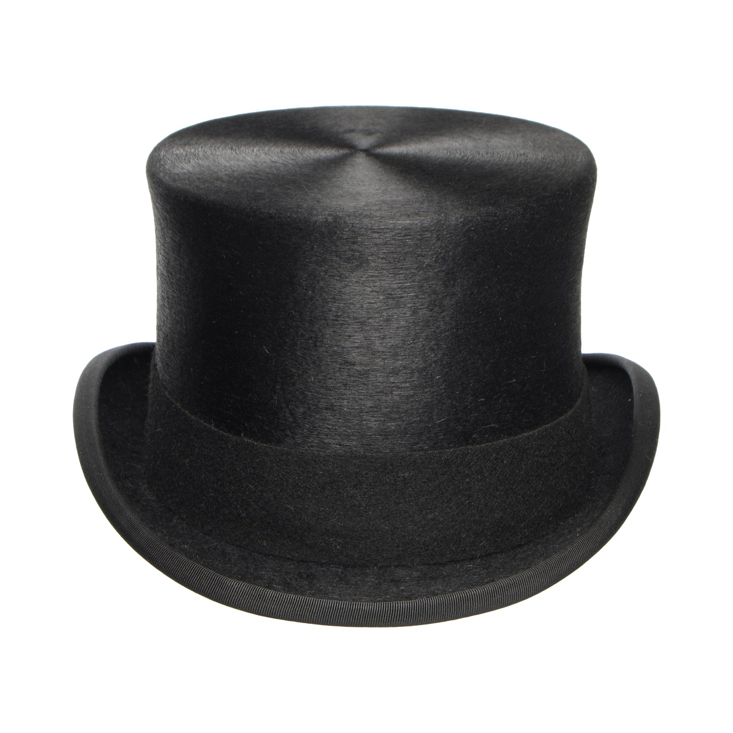 Chapeau Haut de Forme en Fourrure Feutrée Melusine noir DENTON