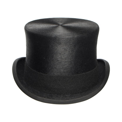 Chapeau Haut de Forme en Fourrure Feutrée Melusine noir DENTON