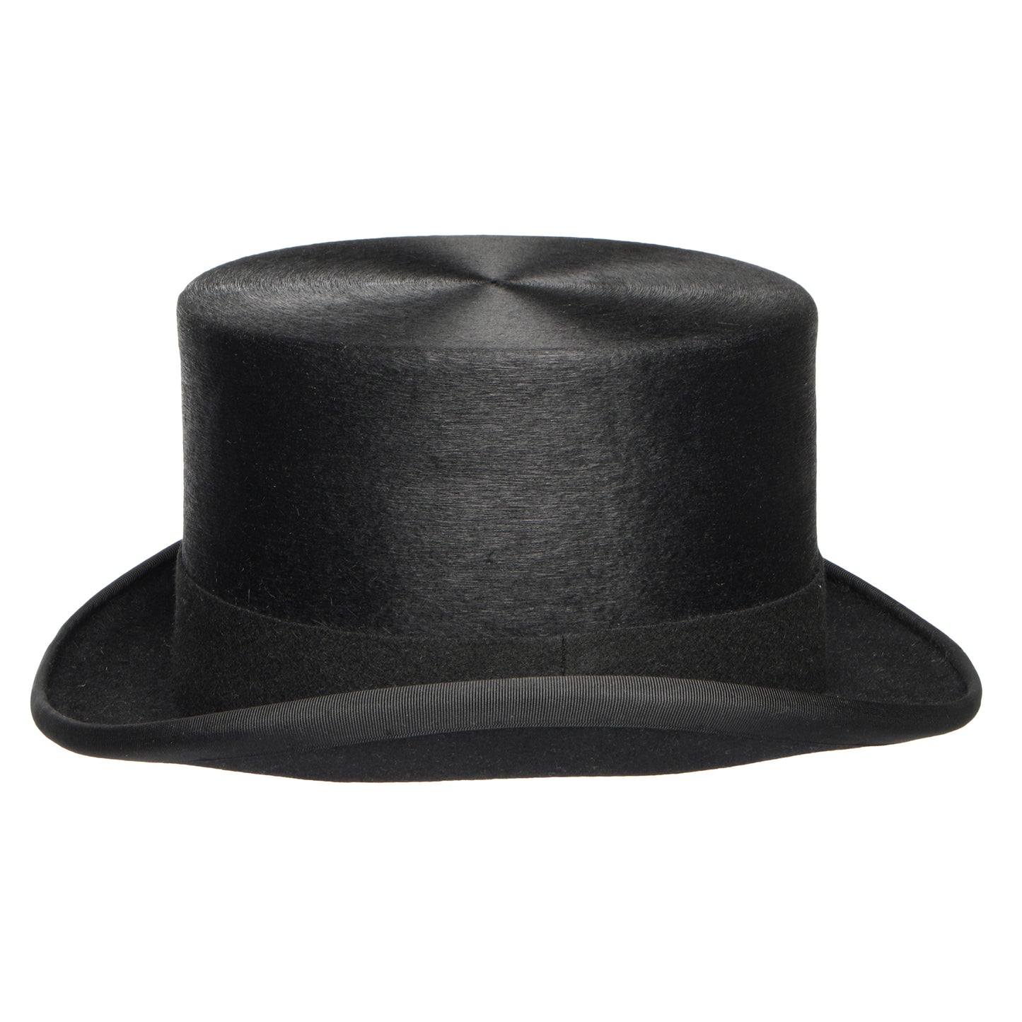 Chapeau Haut de Forme en Fourrure Feutrée Melusine noir DENTON
