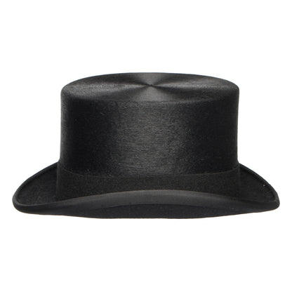 Chapeau Haut de Forme en Fourrure Feutrée Melusine noir DENTON