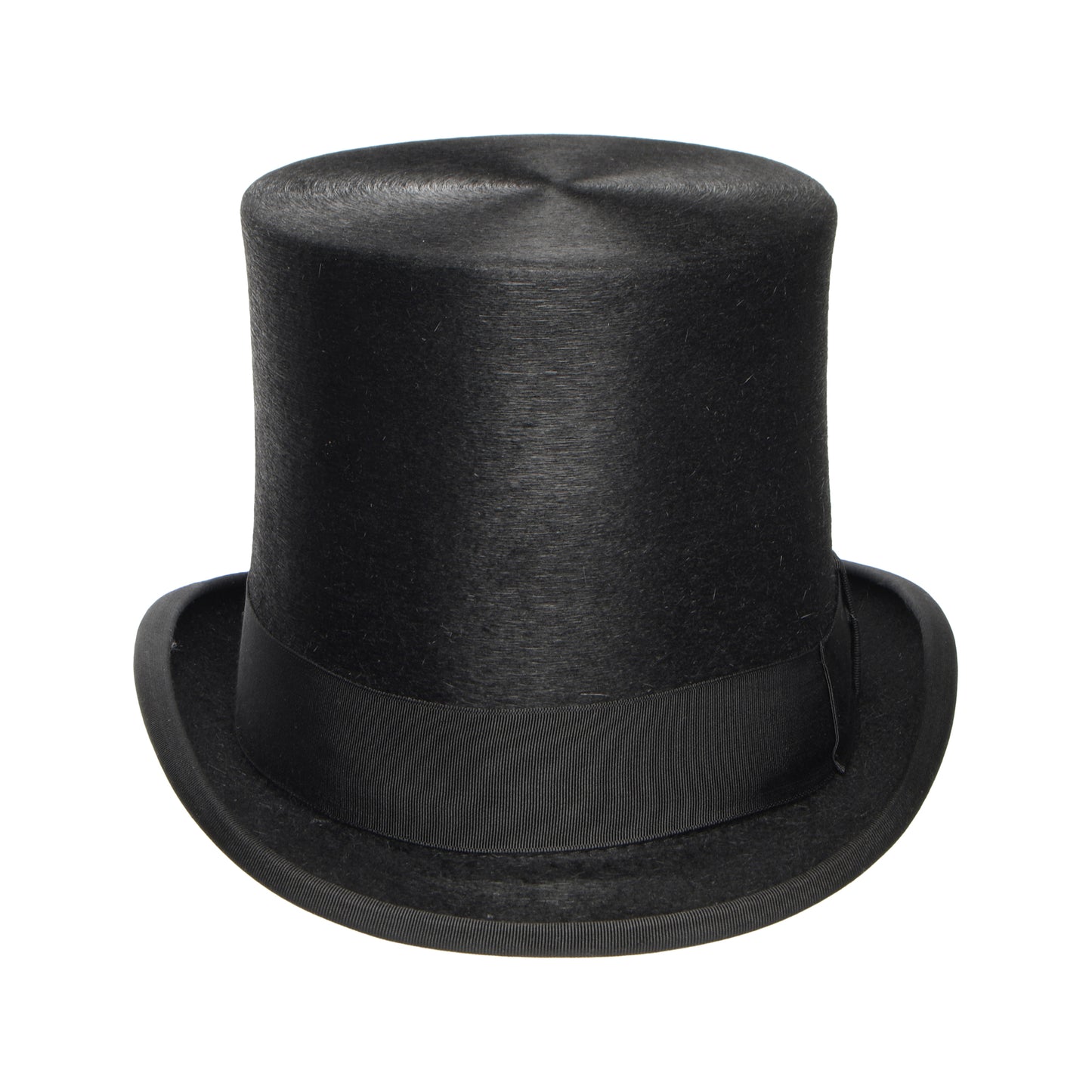 Chapeau Haut de Forme Très Grand en Fourrure Feutrée Melusine noir DENTON