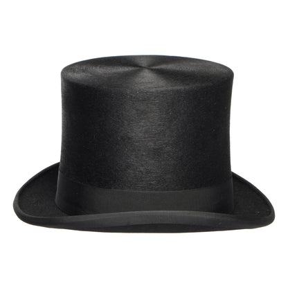 Chapeau Haut de Forme Très Grand en Fourrure Feutrée Melusine noir DENTON