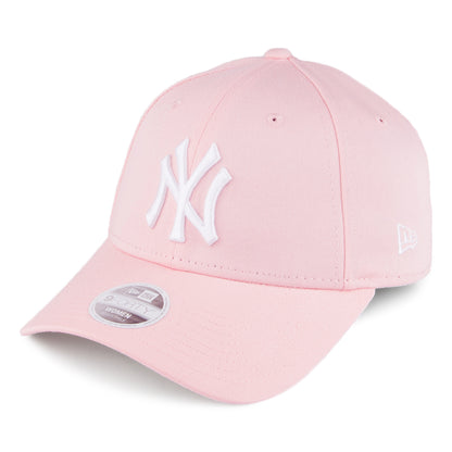 Casquette Femme 9FORTY MLB League Essential New York Yankees rose clair NEW ERA