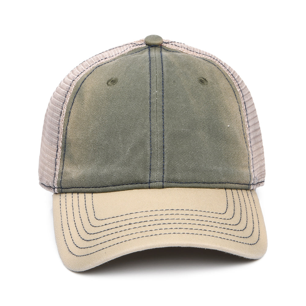 Casquette Trucker en Coton olive DORFMAN PACIFIC