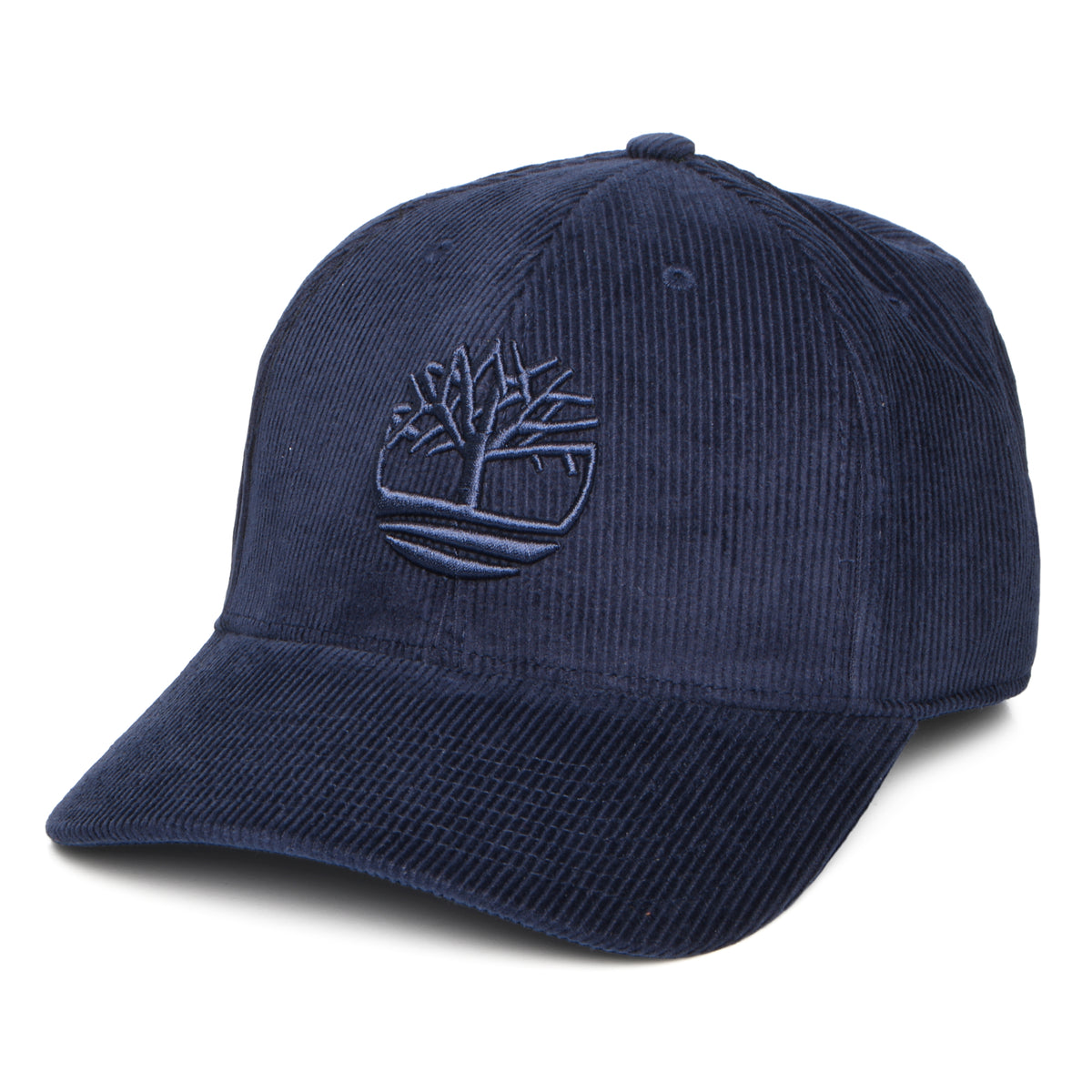 Casquette en Velours Côtelé Logo bleu marine TIMBERLAND