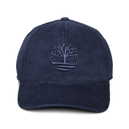 Casquette en Velours Côtelé Logo bleu marine TIMBERLAND