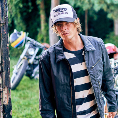 Casquette Trucker Oil noir-os TRIUMPH MOTORCYCLES
