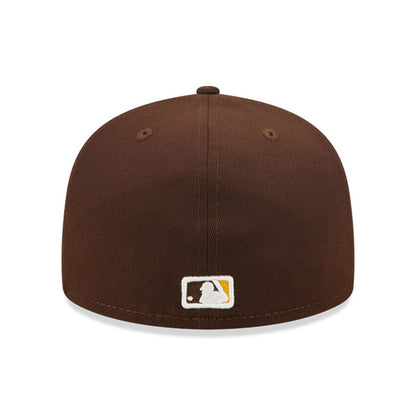 Casquette 59FIFTY MLB On Field AC Perf San Diego Padres marron-doré NEW ERA