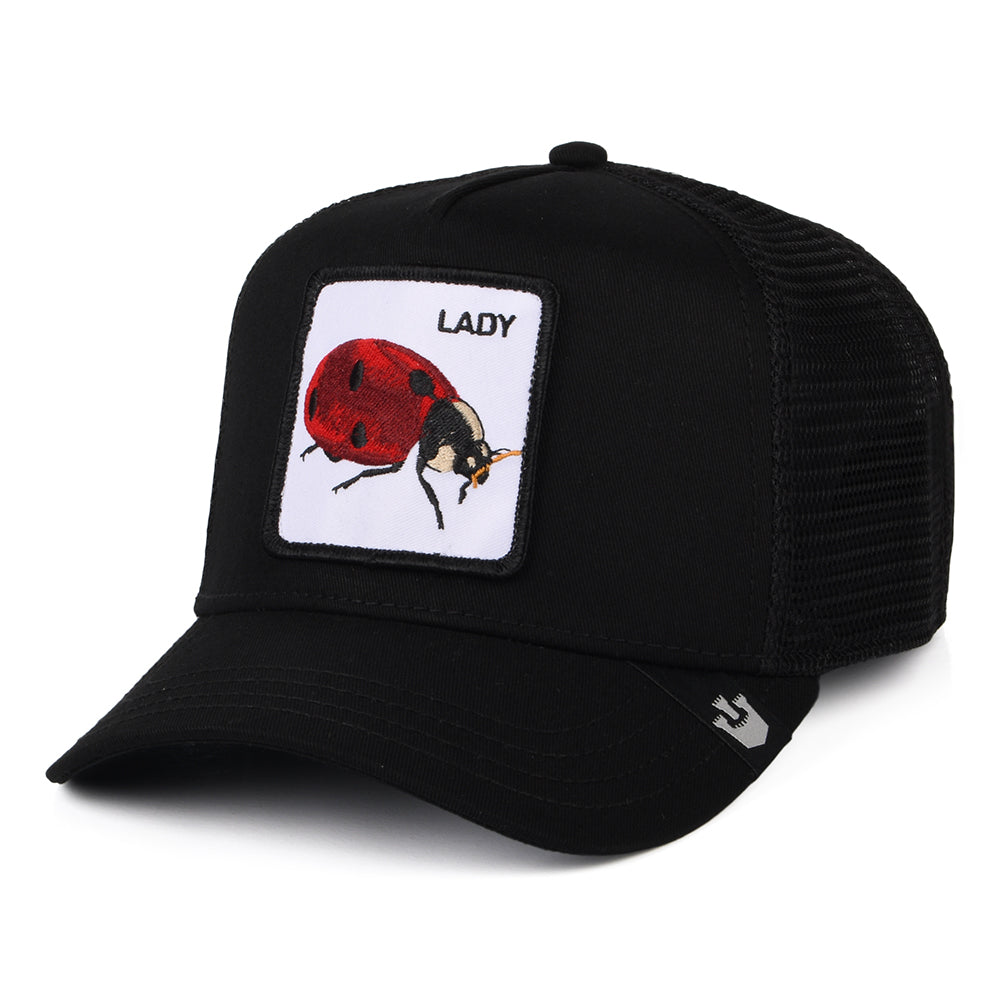 Casquette Trucker The Lady Bug noir GOORIN