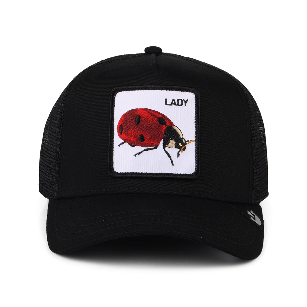 Casquette Trucker The Lady Bug noir GOORIN
