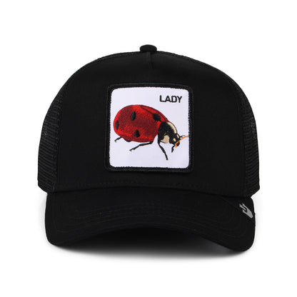 Casquette Trucker The Lady Bug noir GOORIN