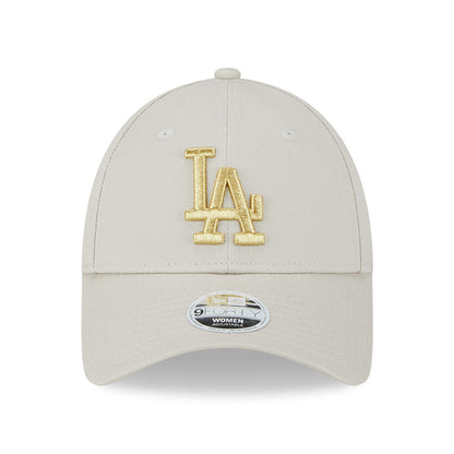 Casquette Femme 9FORTY MLB Metallic Logo L.A. Dodgers pierre-doré NEW ERA
