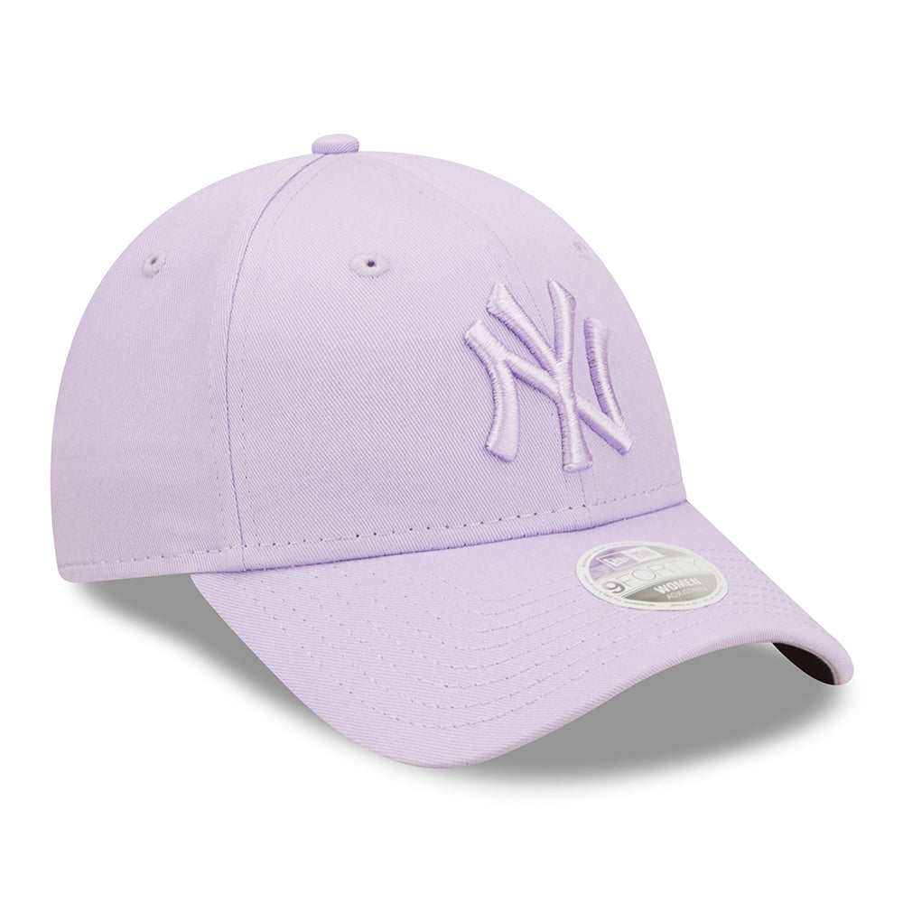 Casquette Femme 9FORTY MLB League Essential New York Yankees lilas NEW ERA