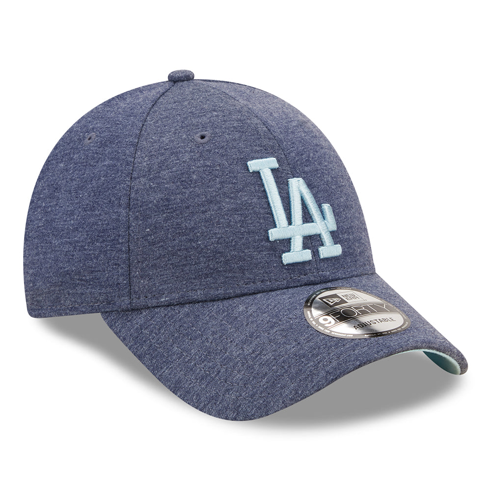 Casquette 9FORTY MLB Jersey Essential L.A. Dodgers marine-bleu clair NEW ERA