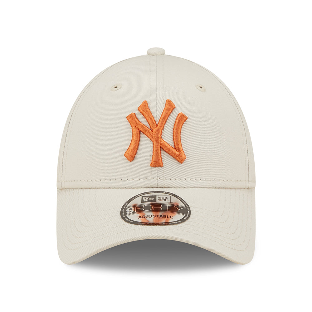 Casquette 9FORTY New York Yankees MLB League Essential pierre-ocre NEW ERA