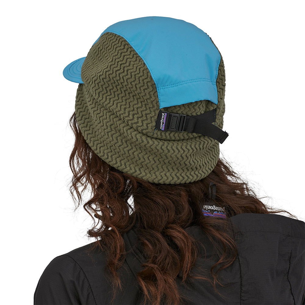 Casquette Hiver Bec-de-Canard Avec Protège-Oreilles bleu-gris PATAGONIA