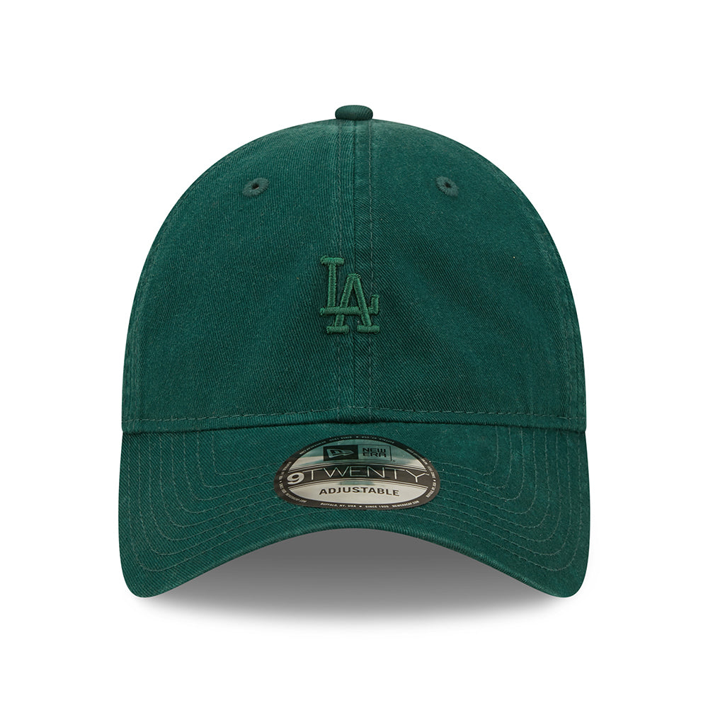 Casquette 9TWENTY MLB Mini Logo L.A. Dodgers vert foncé NEW ERA