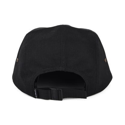 Casquette 5 Panel Cord Combo noir-marron THE QUIET LIFE