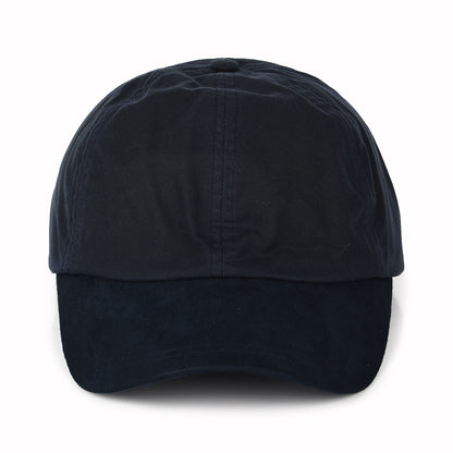 Casquette en Coton Ciré Britannique bleu marine FAILSWORTH