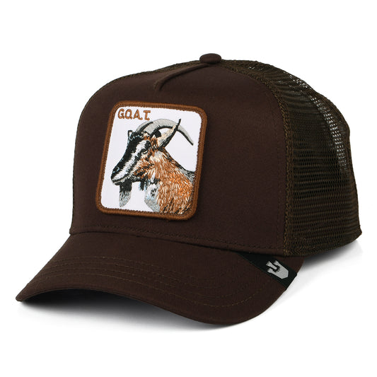 Casquette Trucker Goat marron GOORIN