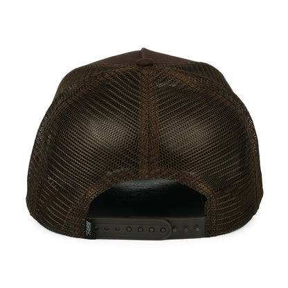 Casquette Trucker Goat marron GOORIN