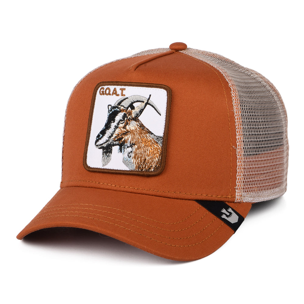 Casquette Trucker Goat rouille GOORIN