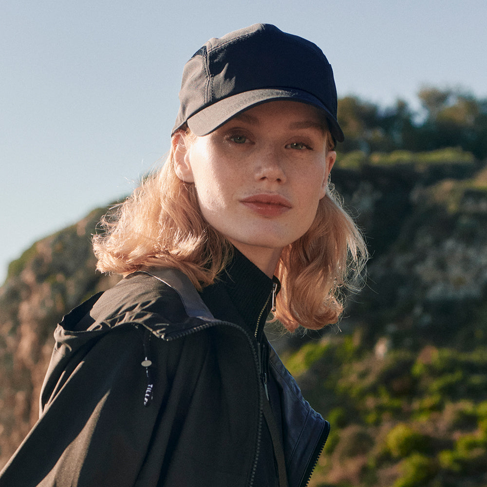 Casquette 5 Panel Recyclée Airflo noir TILLEY