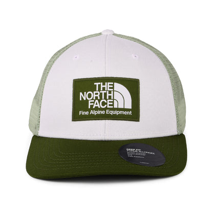 Casquette Trucker Profonde Recyclée Mudder blanc-olive-sauge THE NORTH FACE