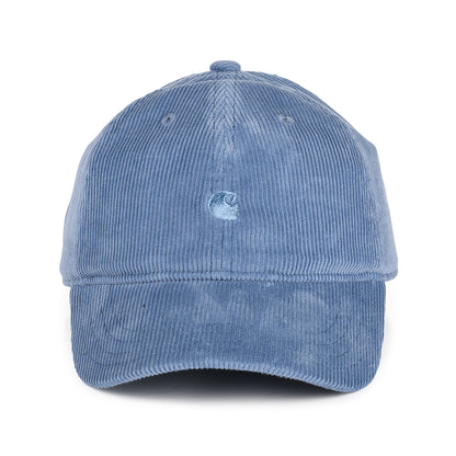 Casquette en Velours Côtelé Ton Sur Ton Harlem bleu ardoise CARHARTT WIP