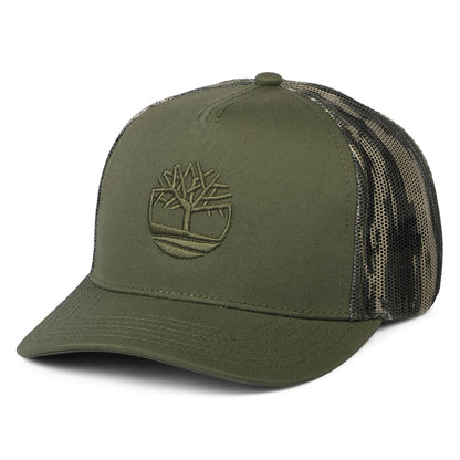 Casquette Trucker Printed Camouflage Mesh olive TIMBERLAND