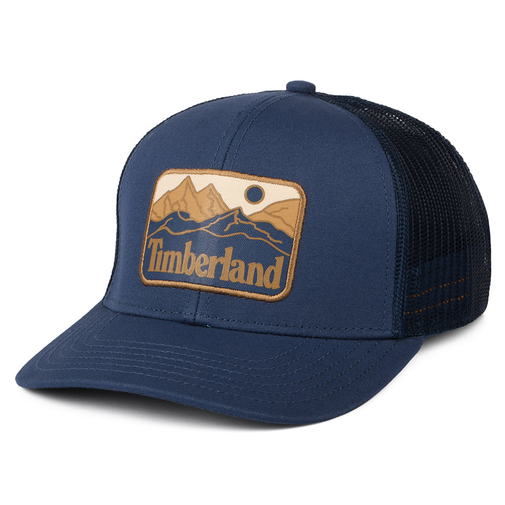 Casquette Trucker Mountain Line Patch bleu foncé TIMBERLAND