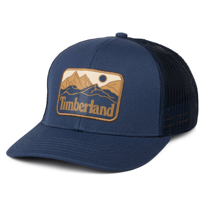 Casquette Trucker Mountain Line Patch bleu foncé TIMBERLAND