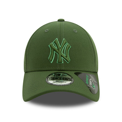 Casquette 9FORTY MLB Repreve Outline New York Yankees olive NEW ERA