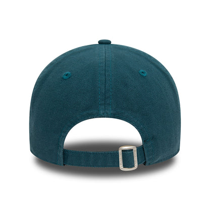 Casquette 9TWENTY NE Canvas en Coton bleu sarcelle foncé NEW ERA