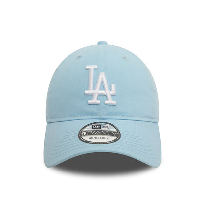 Casquette 9TWENTY L.A. Dodgers MLB League Essential bleu glacé-blanc NEW ERA