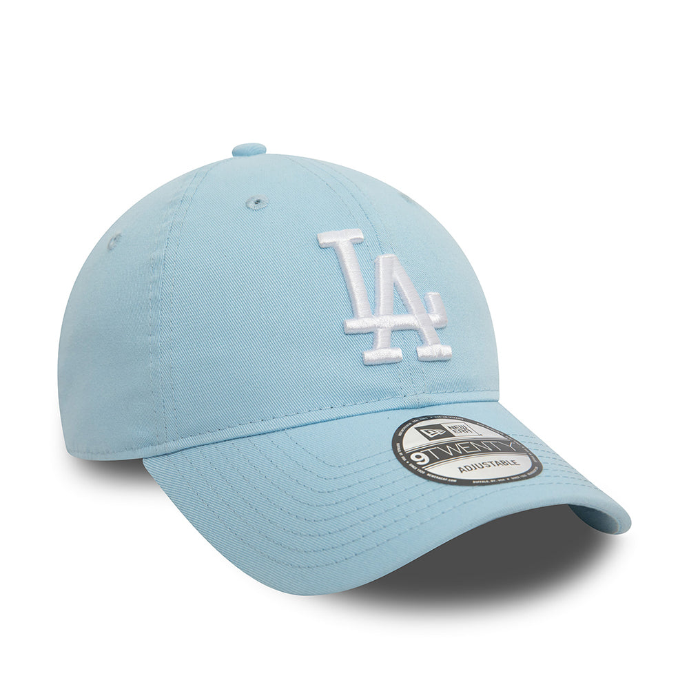 Casquette 9TWENTY L.A. Dodgers MLB League Essential bleu glacé-blanc NEW ERA