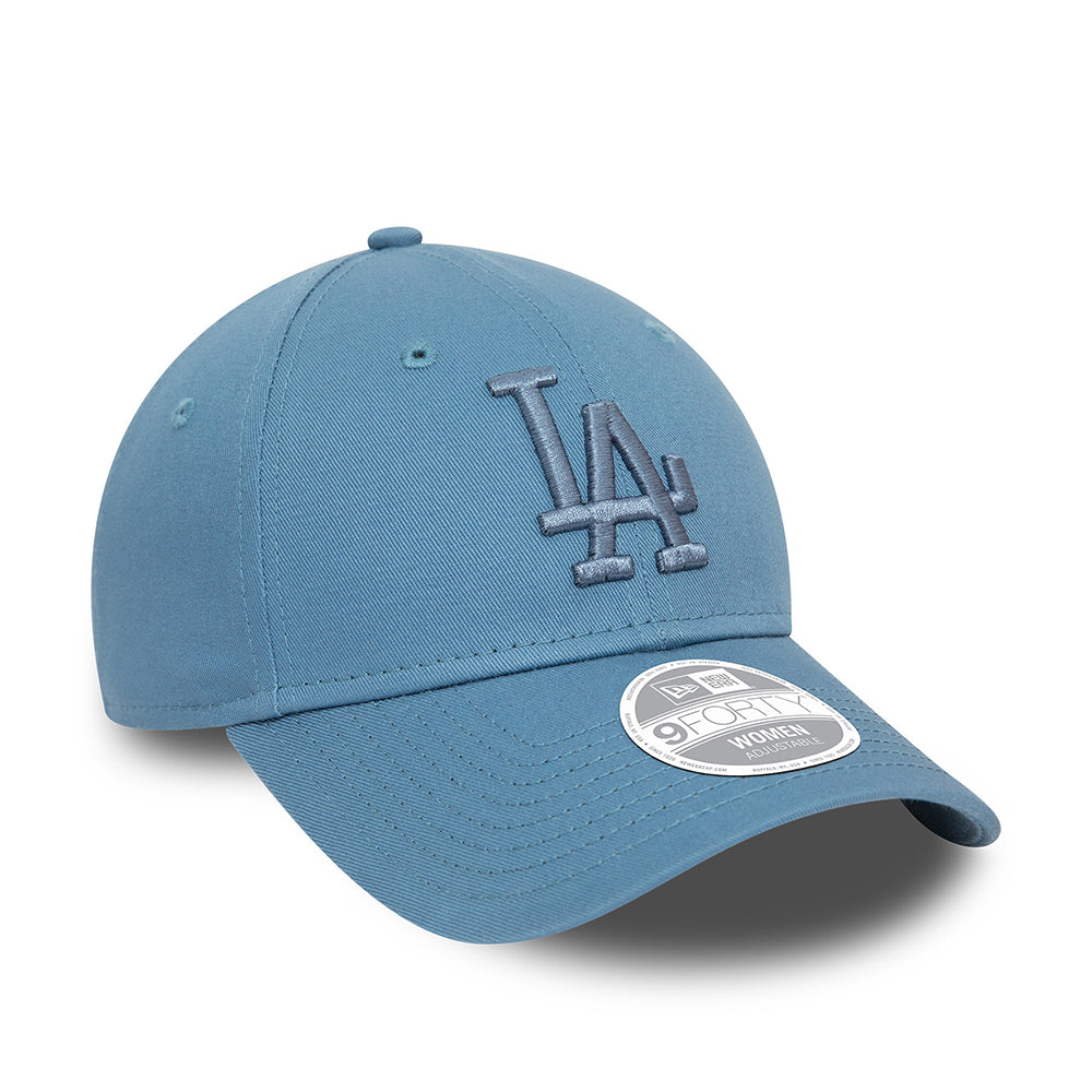 Casquette Femme 9FORTY MLB League Essential L.A. Dodgers bleu ardoise NEW ERA