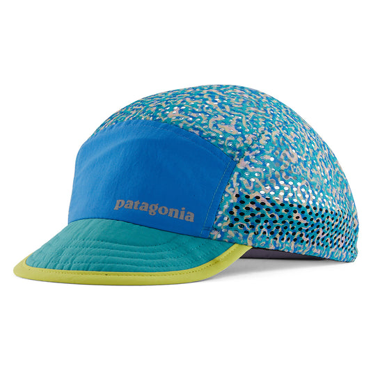 Casquette 5 Panel Recyclé Bec-de-Canard Sea Texture bleu sarcelle-multi PATAGONIA