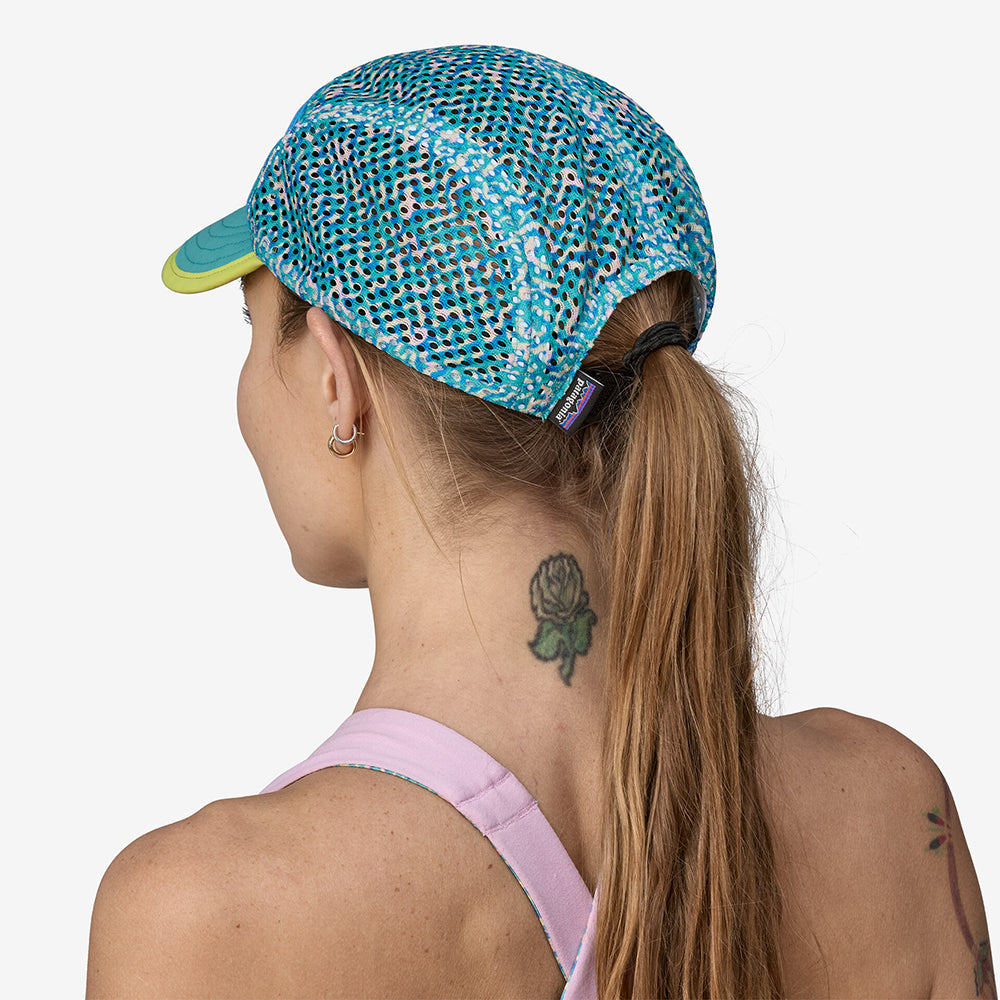 Casquette 5 Panel Recyclé Bec-de-Canard Sea Texture bleu sarcelle-multi PATAGONIA
