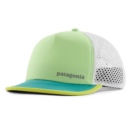 Casquette Trucker Recyclée Duckbill Shorty menthe-bleu sarcelle-blanc PATAGONIA